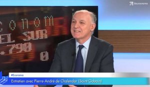 "Je ne suis pas satisfait du cours de Bourse de Saint-Gobain" Pierre-André de Chalendar, PDG de Saint-Gobain
