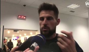 Réaction de Benoît Costil après Girondins Bordeaux- Slavia Prague