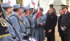 Centenaire de la guerre 14-18: Macron dans le Grand Est