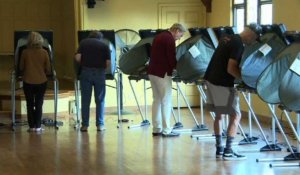 Ouverture des bureaux de vote en Californie