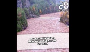 Italie: Douze morts dans des inondations