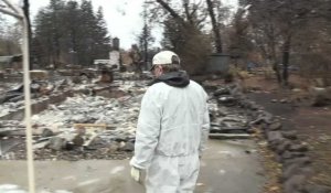 Incendies en Californie : les habitants rentrent à Paradise, un mois après l'enfer