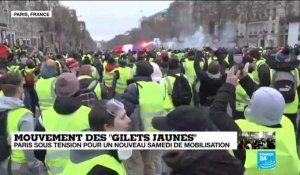 Mouvement des "Gilets Jaunes" : 1000 manifestants décomptés sur les Champs-Élysées