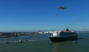 The Bridge: le Queen Mary 2 affronte quatre maxi-trimarans