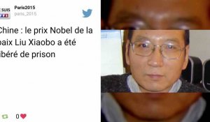 La Chine libère le prix Nobel de la paix Liu Xiaobo, atteint d'un cancer