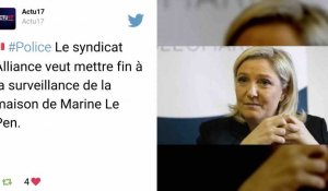 Les policiers ne veulent plus garder la maison de Marine Le Pen dans les Yvelines