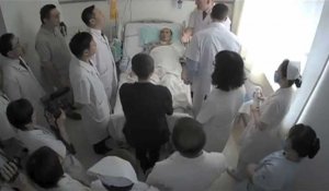 Chine : images du Prix Nobel Liu Xiaobo hospitalisé