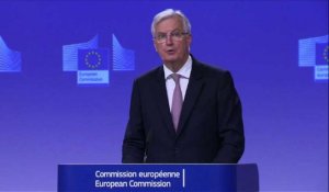 Brexit: Barnier répond aux Britanniques sur le solde des comptes