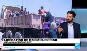 Libération de Mossoul en Irak : une annonce prématurée ?