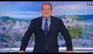 Emmanuel Macron : Jean-Pierre Pernaut parodie sa photo officielle en plein JT de 13h (Vidéo)