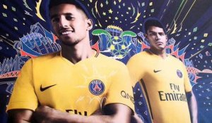 Le PSG maillot jaune