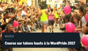 Madrid : course sur talons hauts à la World Pride 2017 
