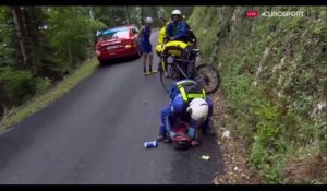 Tour de France 2017 : Richie Porte abandonne après une impressionnante chute (vidéo) 
