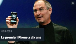 Il y a dix ans, le premier iPhone sortait aux États-Unis