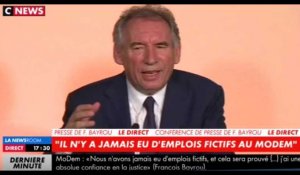 François Bayrou s'énerve et refuse de répondre à un journaliste (vidéo)