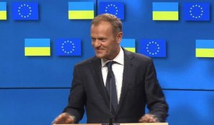 Tusk dit "rêver" du maintien du Royaume-Uni dans l'UE