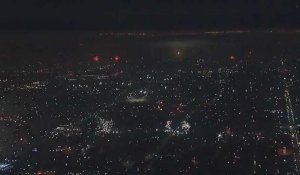 Pour le 4 juillet à L.A, la féerie de centaines de feux d'artifice vus du ciel