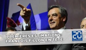 Primaire à droite: François Fillon en tête selon les premières estimations