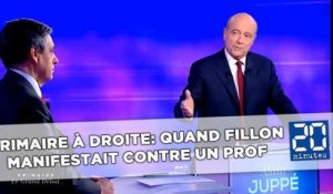 Primaire à droite: Quand Fillon manifestait... contre un prof d'anglais