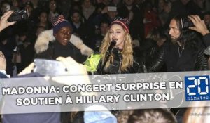 Madonna offre un concert surprise aux New Yorkais
