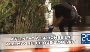 Attentat à la bombe en Allemagne: Ce que l'on sait