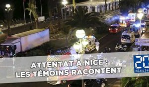 Attentat de Nice : Les témoins racontent le passage du camion