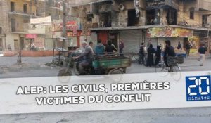 Alep: Les civils, premières victimes du conflit