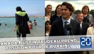 Canada: Justin Trudeau prend position pour le burkini