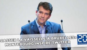 «Casser la vaisselle à Bruxelles»: Montebourg inspire Twitter