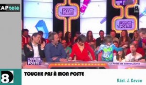 Zap télé: Platini demande aux Brésiliens de «se calmer»... Hanouna «enfariné»...