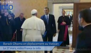 Première rencontre entre le pape François et Barack Obama