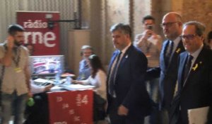 Parlement catalan: Arrivée des députés pour élire le président