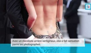 Le dos nu de Nabilla a fait sensation à Cannes