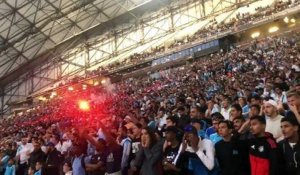 Finale OM-Atlético : la déception des supporters après un but des Madrilènes