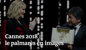 Cannes 2018 : le palmarès en images