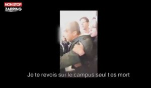 Le président de l'université Côte d'Azur menace de mort un manifestant (Vidéo)