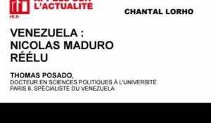 Venezuela : Nicolas Maduro réélu