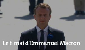 Emmanuel Macron préside les commémorations du 8 mai 1945 pour la première fois