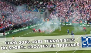 Euro 2016: «Des terroristes du sport» croates en tribunes