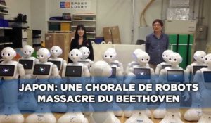 Japon: Une chorale de robots massacre du Beethoven