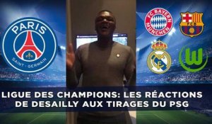 Ligue des Champions: Les réactions de Desailly aux tirages du PSG
