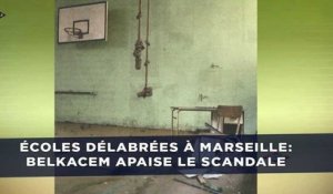 Écoles délabrées à Marseille: Belkacem apaise le scandale