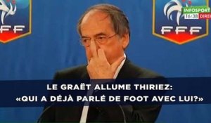 Noël Le Graët allume Frédéric Thiriez: «Qui a déjà parlé de foot avec lui?»