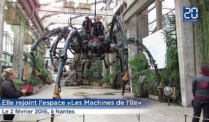 Une araignée de 4,5 mètres de haut débarque à la Galerie des Machines