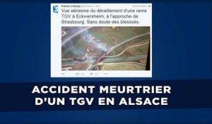 Accident de TGV en Alsace: plusieurs morts après un déraillement