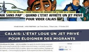 Calais: L'État loue un jet privé pour éloigner des migrants