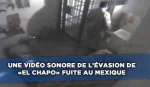 Un vidéo sonore de l'évasion de «El Chapo» fuite au Mexique