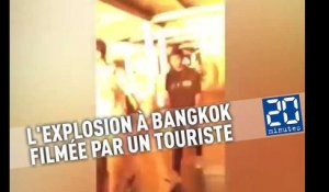 L'explosion à Bangkok filmée par un touriste chinois