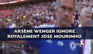 Arsène Wenger ignore royalement Jose Mourinho