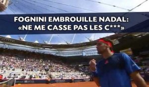 Fabio Fognini embrouille Rafael Nadal: «Ne me casse pas les c***»